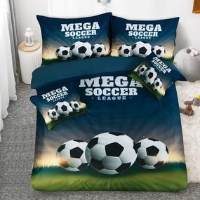 Agynemű GOAL BLUE and GREEN 3 részes 140X200 cm