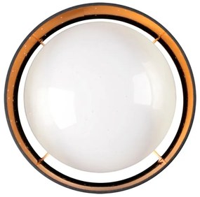 LED Mennyezeti lámpa TULUZA LED/18W/230V á. 32 cm fekete