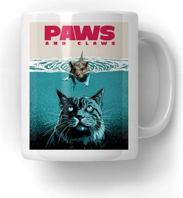 Bögre Macska Állkapocs Ajándék Macska Ajándék