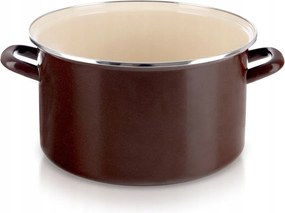 Nagy Zománcozott Gáz Indukciós Fazék Hagyományos 32CM 11,5L