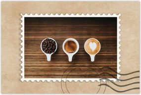 Poszterek 120x80 Kávé a csészék szakértőjének