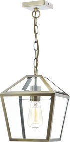 Dar lighting modern függeszték churchill antik sárgaréz darchu0175