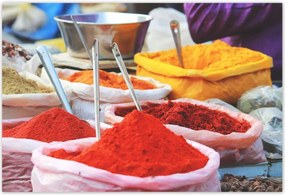 Poszterek 155x105 Keleti fűszerek