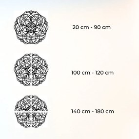 Egyedi fali dekoráció, béke mandala | SERENA