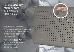 Green Future Memory Párna Argentum Therapy Free Air 40x60 cm