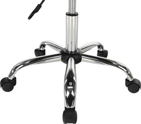 Irodai szék, szürke/króm, EDIZ