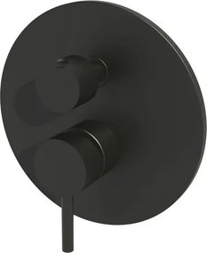 Paffoni Light zuhany csaptelep kapcsolóval fekete matt LIG018NO
