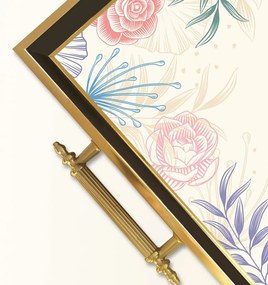 Üveg tálca, 38×24 cm – TPA9793