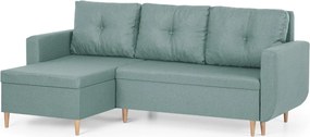 DORIS Kinyitható sarokkanapé Menta