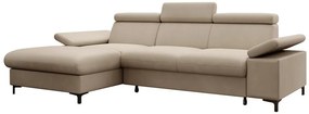 Sarokkanapé Miles (B) (bézs + fekete) . 1099681