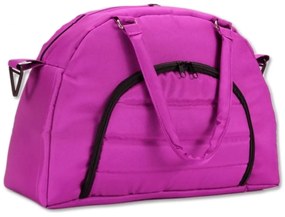 baby nellys ® adela lux babakocsi táska - bársonyvörös