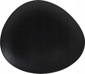 Ebédlő Tányér Csempe Nagy Tál Fekete 33 cm