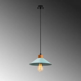 MANAVGAT kábeles függőlámpa 1xE27/40W/230V kék/barna