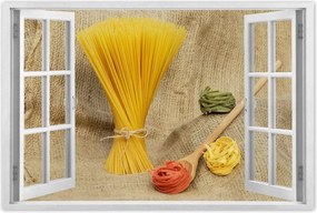 Poszterek 90x60 Színes vegán tészta