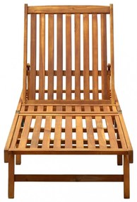 tömör akácfa napozóágy