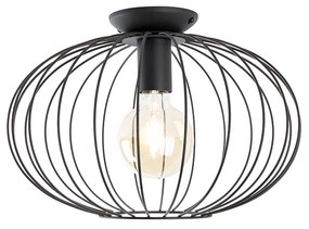 Okos mennyezeti lámpa fekete, Wi-Fi-vel, G95 - Margarita