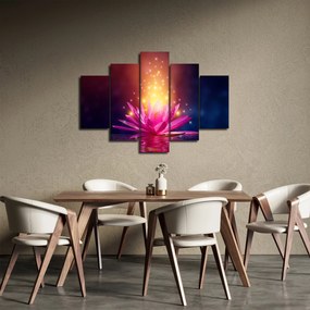 Tavirózsa a vízen képe (150x105 cm)