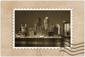 Poszterek 120x80 New York sephia