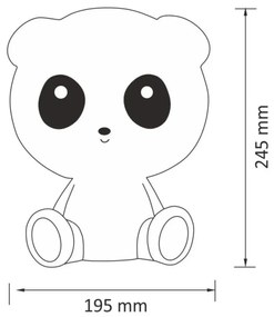 Polux PANDA 327215 Asztali lámpa 1x2,5W/LED 3000K 59lm IP20