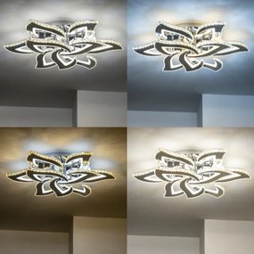 Brilagi - LED Dimmelhető felületre szerelhető csillár TWIST LED/180W/230V 3000-6500K + távirányító