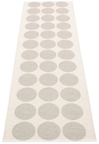 Bézs-krémszínű kültéri-beltéri futószőnyeg 70x240 cm Hugo Linen Vanilla – Pappelina