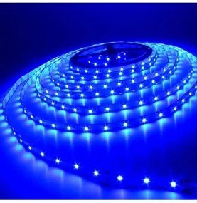 Optonica LED Szalag 12V 60LED/m 4,8w/m SMD2835 300lm/m 5m/tekercs kék 4706