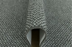 Hurkos Szőnyeg Nappali Hálószobába Grafit Vastag Szövésű Cannon 250x400 cm