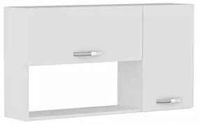 Fali szekrény AKASYA 52x90 cm fehér