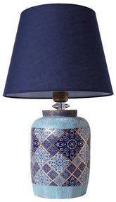 Asztali lámpa RAMZES 1xE27/40W/230V kék