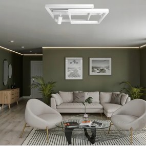 LED mennyezeti lámpatest LED/38W/230V + 1xGU10/30W fehér