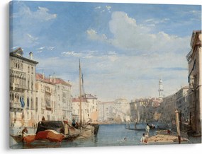 Kép - Richard Parkes Bonington, The Grand Canal, reprodukciók (70x50 cm)
