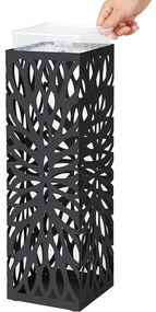 Modern esernyőtartó LUC48B - fekete