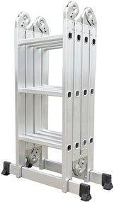 G21 GA-SZ-4x3-3,7M többfunkciós ALUMINIUM létra + dobogó