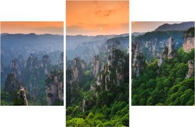 Kép - Zhangjiajie Nemzeti Erdei Park (90x60 cm)
