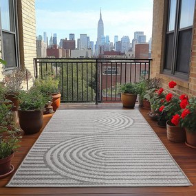 Szürke kültéri-beltéri szőnyeg 160x230 cm Desert 1301 – Ayyildiz Carpets