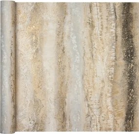 Papír tapéta Vízszintes csíkok, mint a márvány vakolat