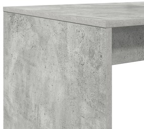 Íróasztal Beton szürke Mérnöki fa betonfelülettel Közepes