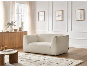 Bézs buklé kanapé 170 cm Giorgia – Bobochic Paris