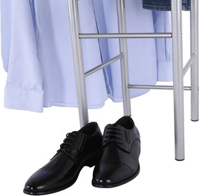 Szobainas, ezüst fém + bükkfa, FRANK