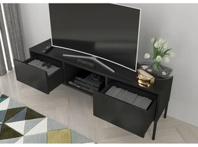 Mirka fekete TV-állvány - Skandica