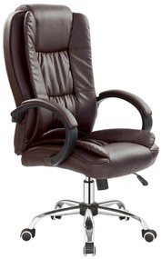 Irodai fotel Redcar (sötétbarna). Akció -6%. 796005