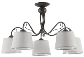 Jupiter 1366 - KM 5 PV - Mennyezeti lámpa KAMELIA 5xE27/60W/230V