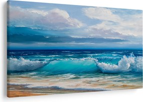 Kép - tengeri hullámok (90x60 cm)