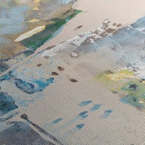 Kép - Absztrakció (órával) (90x30 cm)