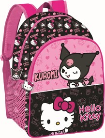 Hello Kitty & Kuromi iskolatáska, táska 40 cm