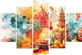 Kép - Akvarell illusztráció (150x105 cm)