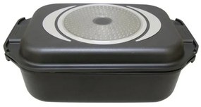 Indukciós sütőedény 2 az 1-ben TORO 9 l 42x25 cm fekete