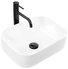 Pultos mosdókagyló Rea Demi Mini White