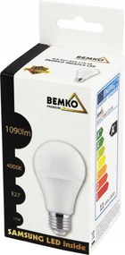 Led izzó E27 11W 1090LM 4000K középen Samsung led