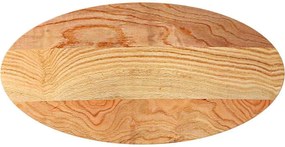 vidaXL világosbarna tömör akácfa ovális alakú asztallap 100x50x4 cm